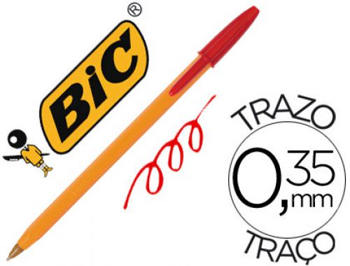 Esferografica bic laranja vermelho , Bic , 805 , 0070330101609